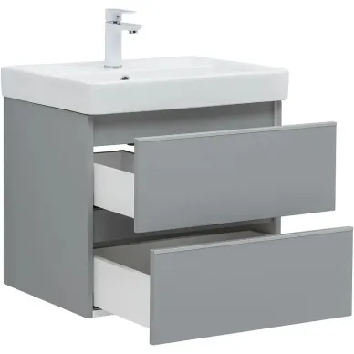 Тумба для ванной Aquanet Вега 329601 60 см, мисти грин 5