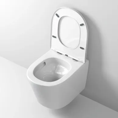 Инсталляция для подвесного унитаза Grossman 900.K31.01.000+клавиша 700.K31.05.32M.32M золото сатин+унитаз GR-4477SQ 5