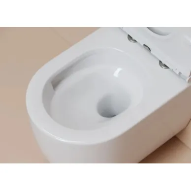 Унитаз подвесной Ceramicanova Noe CN4011T торнадо 3.0, с сиденьем микролифт 5