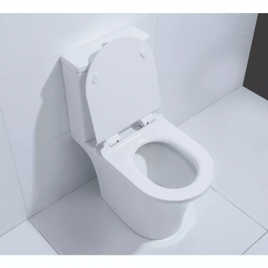 Унитаз напольный Orans Ceramic (OLS-WM9907) безободковый с микролифтом 3