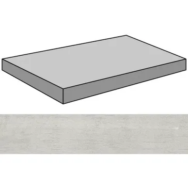 Metal 2.0 White Lap Gradone Rec Ang 44.63x89.46 0