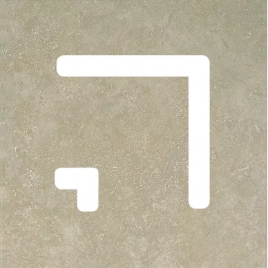 Sybarum Beige Solid 2cm Rej Ang 25x25 0