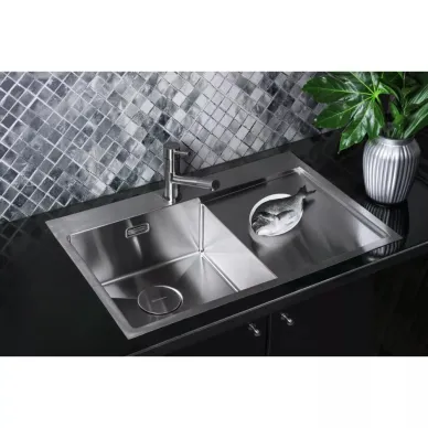 Мойка кухонная Omoikiri Akisame 78-IN-L (4973060) нержавеющая сталь 2