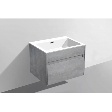 Тумба для ванной Vincea Chiara	(VMC-1C600CT) 60x48 см, подвесная Cement 6