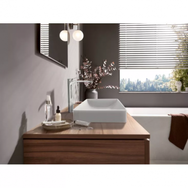 Смеситель для раковины Hansgrohe Vivenis (75040000) с донным клапаном, хром 2