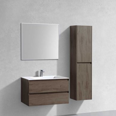 Тумба для ванной Vincea Luka 800 (VMC-2L800RO) (79.2 см) (r.oak) 8