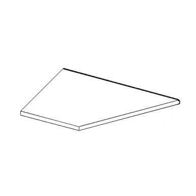 620090000910 Rinascente Clay Round Angolo Esterno Dx LASTRA 20mm 30x60 0
