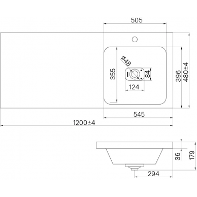 Тумба для ванной Iddis Optima Home (OPH12RDi95K) 120 см, с дверцами, с раковинной (чаша справа),  белая 5