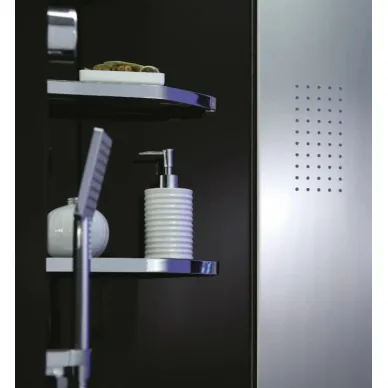 Душевая кабина Orans Diamond (SR-89106S Black) (130х130) с турецкой баней 10