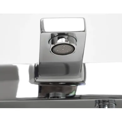 Термостат для ванны Wasserkraft Alme 1500 (1511 Thermo), хромникель 6