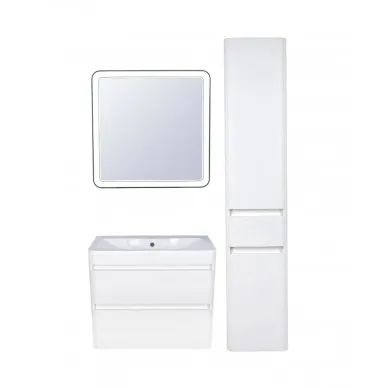 Тумба для ванной Style Line Атлантика СС-00002339 70 см подвесная, антискрейч белый 6