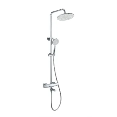 Душевая система Wonzon & Woghand Neo WW-B3035-A3-CR термостатическая, с изливом, хром 0