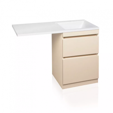 Тумба для ванной Style Line El Fante Даллас 120 (крем) (R) 5