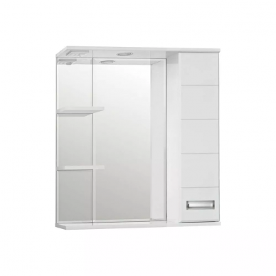 Зеркальный шкаф Style Line Ирис 75 (R) 0