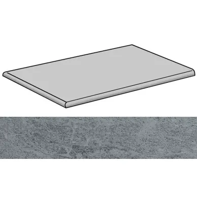 Burlington Grey Lappato Ang 44.63x89.46 0