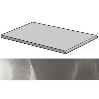 Inox Silver Graffiato Peldano-30 29.75x59.55 0