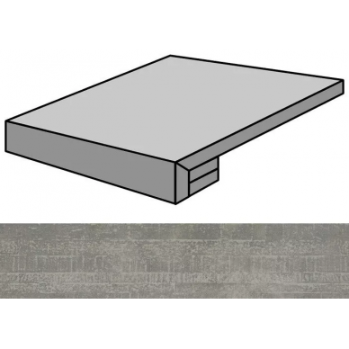 Outdoor Grey Natural Gradone Rec 59.55x59.55 0