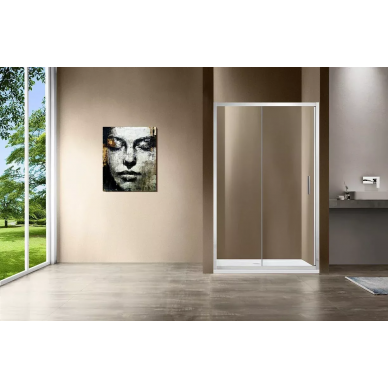 Душевая дверь Vincea Garda (VDS-1G100CL) 100x190 см, профиль хром/стекло прозрачное 5