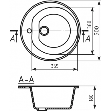 Мойка кухонная Mixline ML-GM11	(532392)	молоко 5