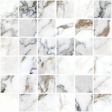 K949879LPR1VTE0 Marble-X Бреча Капрайа Белый ЛПР 30x30 0