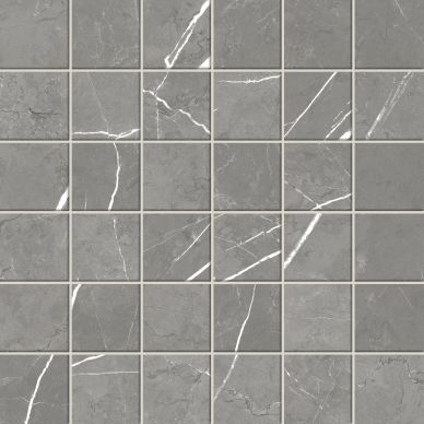 610110001069 Forte dei Marmi Elegant Grey Mosaic 30x30 0