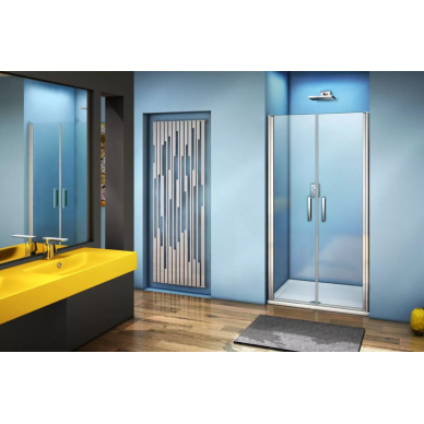 Душевая дверь Good Door  Fantasy SD-80-C-CH (80x185) профиль хром/стекло прозрачное 0