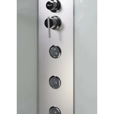 Душевая кабина Niagara Classic NG-43285-14QBKG 120x80x200, без крыши, с гидромассажем 6