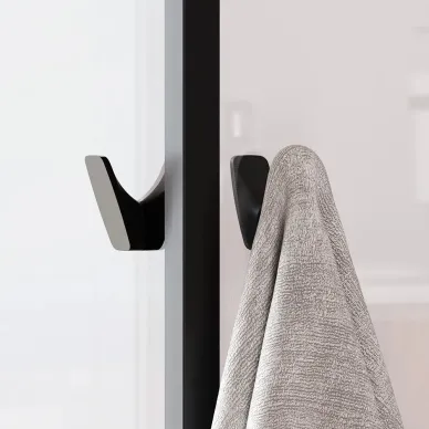 Душевой уголок Am.Pm Sunny W87G-403-8080-BT 80x80, стекло прозрачное/профиль чёрный матовый 5