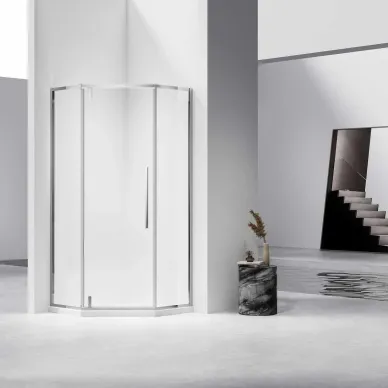 Душевой уголок Vincea Slim-N VSP-4SN900CL 90х90х195 см, профиль хром/стекло прозрачное 0