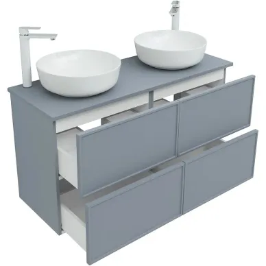Тумба для ванной Aquanet Арт 313274 60 см, мисти грин 6