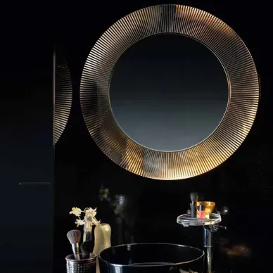 Laufen Kartell Зеркало круглое d=78см, настенное, без подсветки, цвет: медь 3.8633.1.089.000.1 7