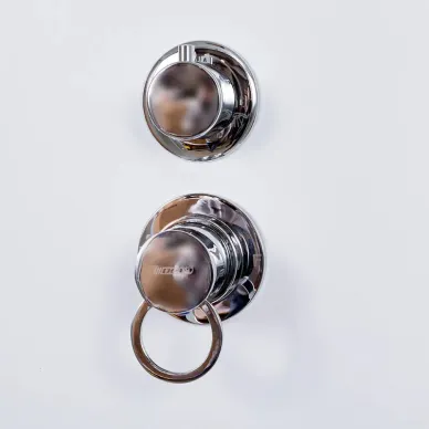 Душевая кабина DTO EM EM1510NLED 100x100x208 см, без крыши, с LED подсветкой 5