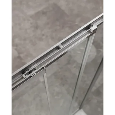 Душевой уголок Cezares Molveno MOLVENO-AHF-31-100/80-C-CR-IV 100x80 профиль хром/стекло прозрачное 3