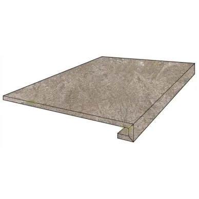 60608 Dynasty Gradino Costa Retta Grey 33x60 0