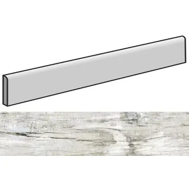 Iconic White Natural Rodapie 7.3x89.46 0
