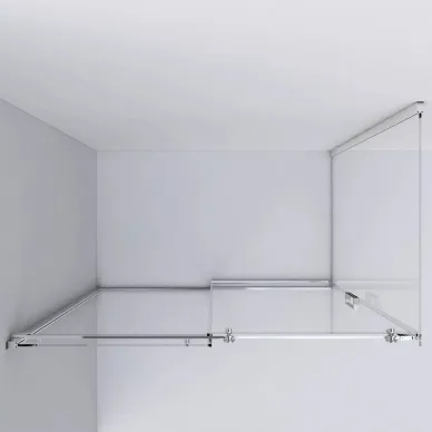 Душевой уголок Vincea Como (VSR-1C8014CL) 140х80х195 см, профиль хром/стекло прозрачное 7