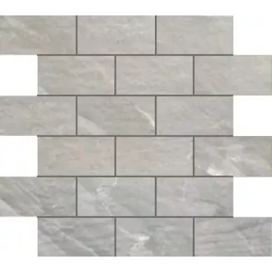 1043077 MOSAICO GLACIER SLATE (5x10) 31.7x31.7 0