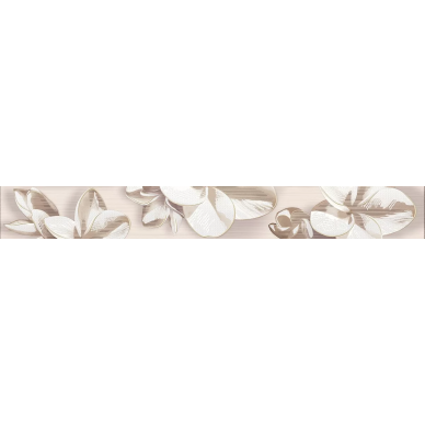 584191004 Бордюр AMATI PLUMERIA BEIGE 50,5х6,2 0