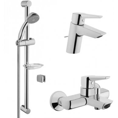 Душевой гарнитур Vitra Master Solid S (A49227EXP), со смесителем для раковины 0