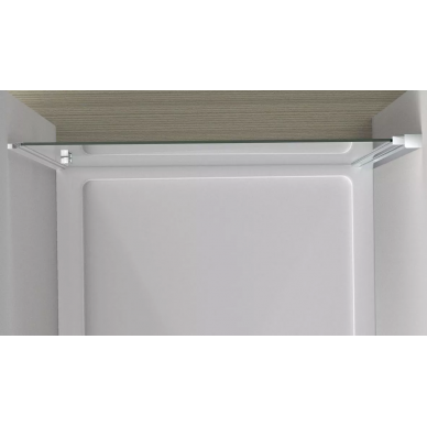 Душевая дверь Vincea Alpha (VDP-3AL850MT) 85x195 см, профиль хром/стекло текстурное 3