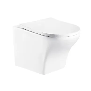 Инсталляция Welt Wasser Bamberg 525 + ODENBACH 004 GL-WT + Bamberg CR в комплекте с унитазом, безободковый, с сидением микролифт 1