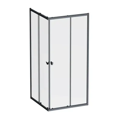 Душевой уголок Am.Pm Sunny W87G-403-9090-BT 90x90, стекло прозрачное/профиль чёрный матовый 6