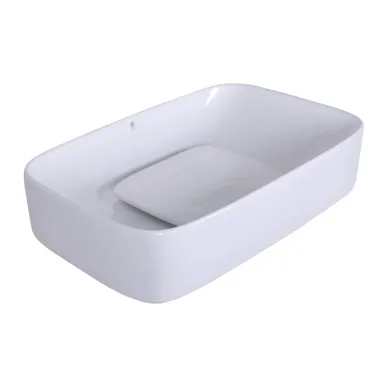 Раковина накладная Orange B07-600W 60x38 см, белая 1
