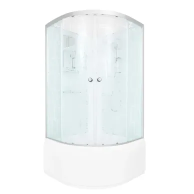 Душевая кабина DTO EM EM4510N 100x100x208 см, без крыши 0