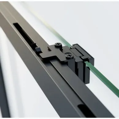 Душевая дверь Vincea Soft 2 VDS-3SO2120CLB 120x200 см, профиль чёрный/стекло прозрачное 5