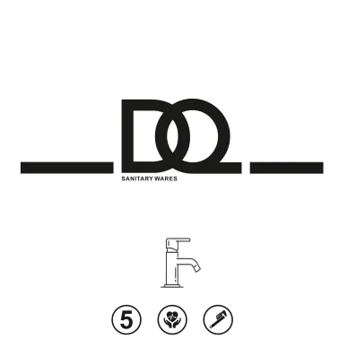 Гигиенический душ DQ Dortmund DA1714506 встраиваемый, графит 6