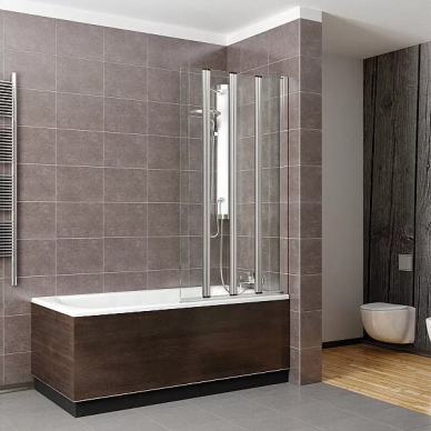 Шторка для ванной Radaway EOS PNW (205501-101) (107 см) прозрачное стекло 0