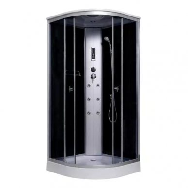 Душевая кабина Aqualux O! (AQ-41700GM) 100х100 тонированное стекло 0