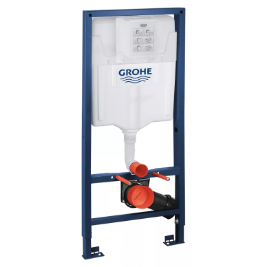 Инсталляция Grohe Lixil Solido Compact (39586000) в комплекте с унитазом и крышкой микролифт (5 в 1) 5