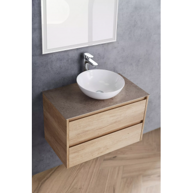 Комплект мебели для ванной Belbagno SET-KRAFT 80 (SET-KRAFT-800-RNN-CDEC-BB344-LOY-GRT-800/800) Rovere Nebrasca Nature 5